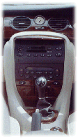 Rover 75 centre console