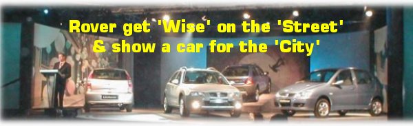 Reveal of the CityRover & StreetWise