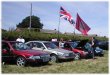 Cars on display