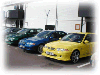 line-up of MG's